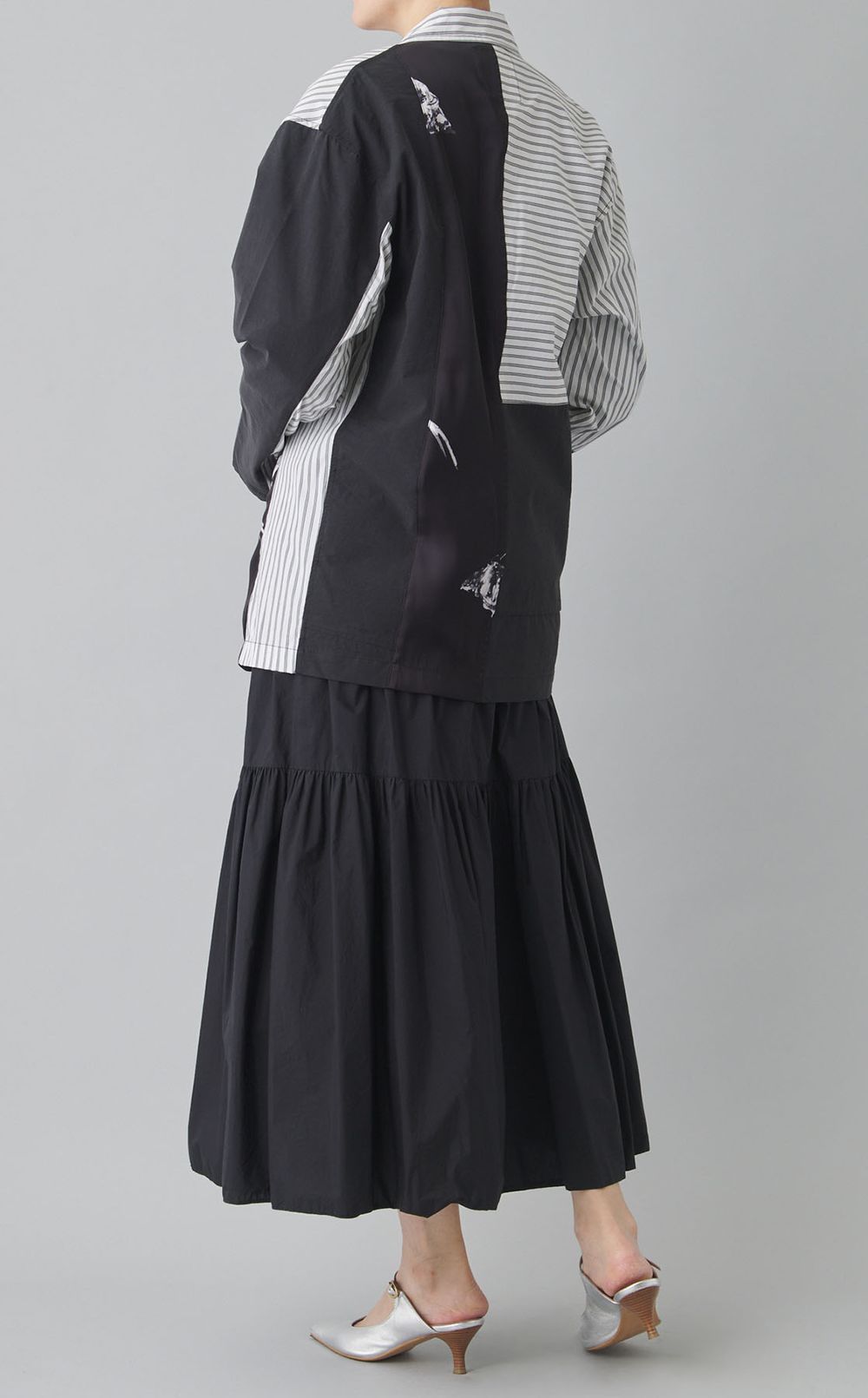 【reADdress】パッチワークテーラードジャケット