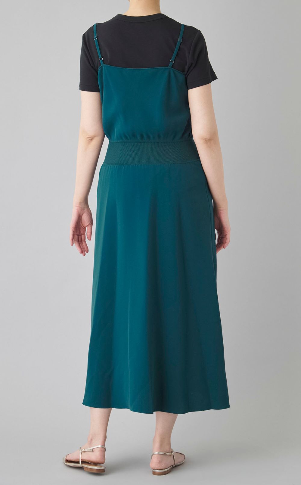 クレープキャミソールワンピース