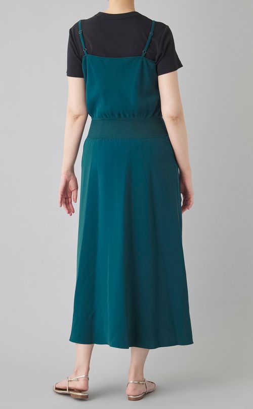 クレープキャミソールワンピース