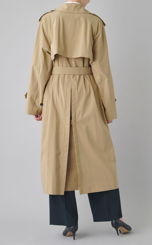 オーバーサイズトレンチコート