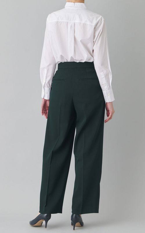 ツイルタックワイドパンツ