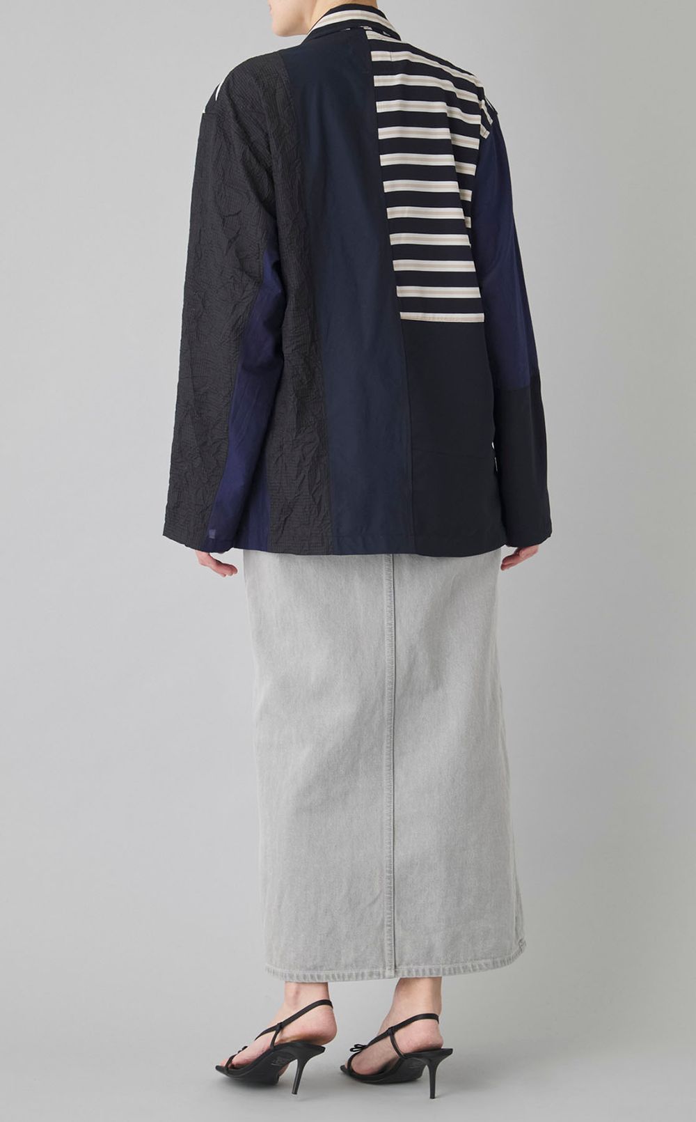 【reADdress】パッチワークテーラードジャケット