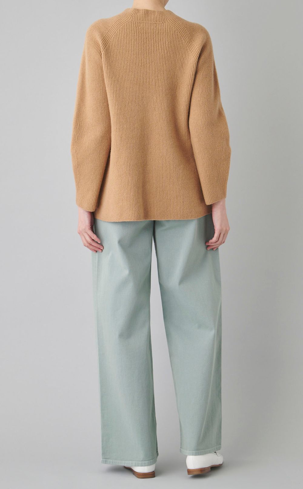 ウォームキャッシュウールクルーセーター