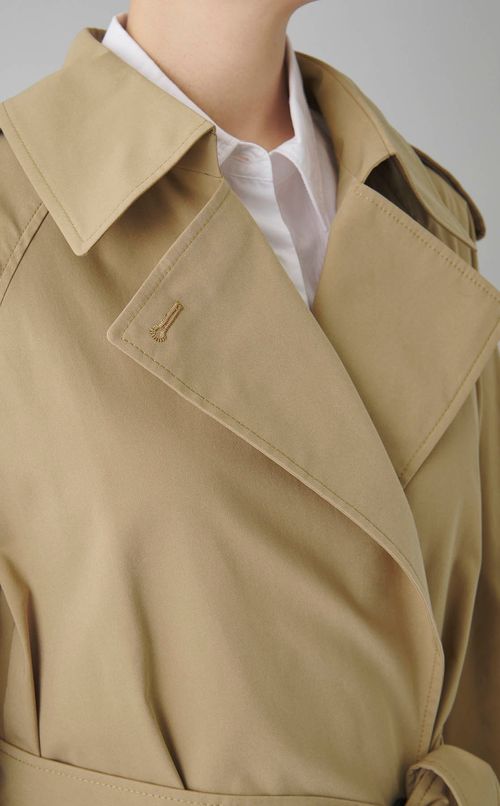 オーバーサイズトレンチコート