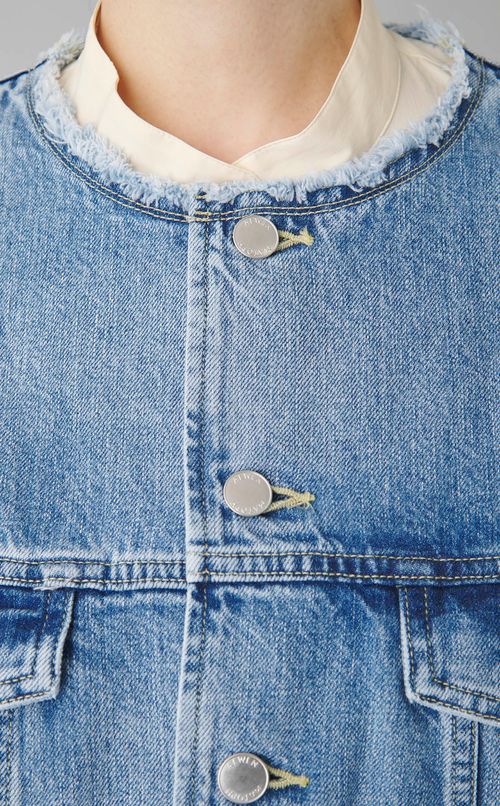 デニムショートブルゾン