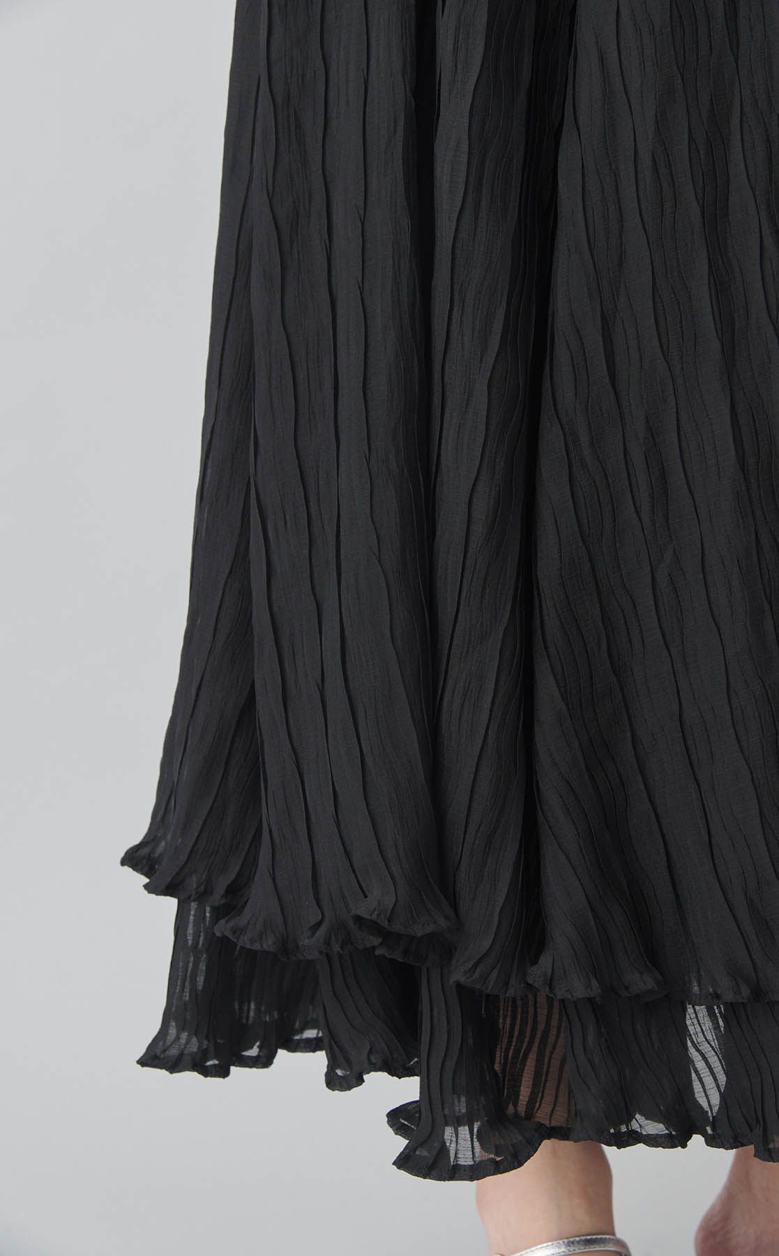 AEWEN MATOPH｜ダブルプリーツマキシスカート