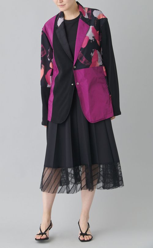 【reADdress】パッチワークテーラードジャケット