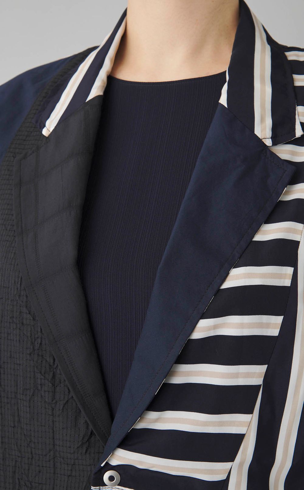 【reADdress】パッチワークテーラードジャケット