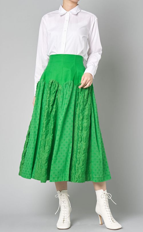 フラワーモチーフスカート