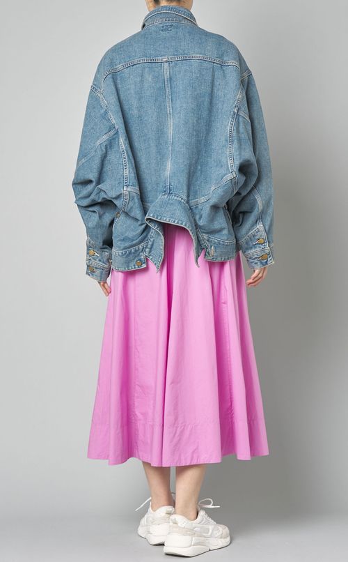 ダブルエンドデニム2wayブルゾン