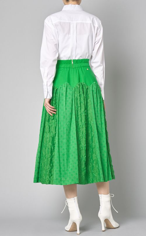 フラワーモチーフスカート