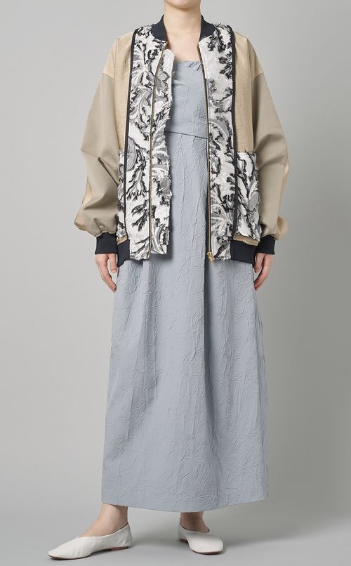 【reADdress】パッチワークブルゾン