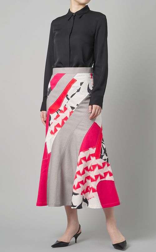 【reADdress】パッチワークマーメードスカート