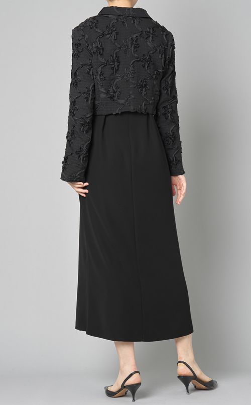 コードジャガードショートジャケット