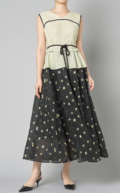 【reADdress】ウエスト切替ワンピース