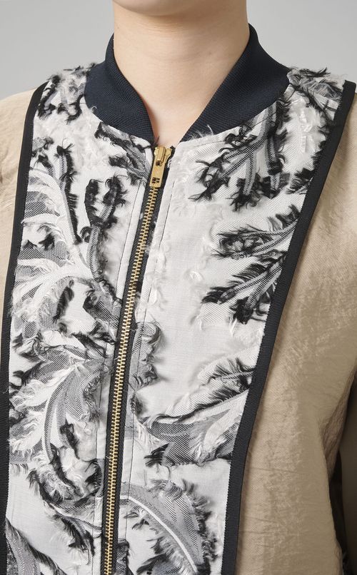 【reADdress】パッチワークブルゾン