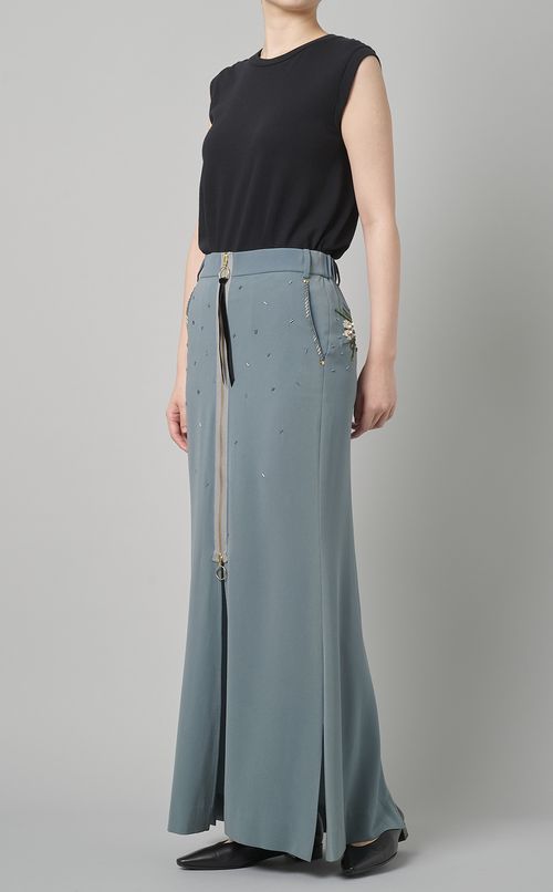 【reADdress】ビーズ刺繍スカート