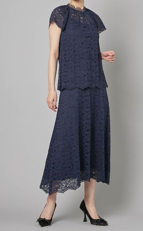 ラッセルレースAラインスカート