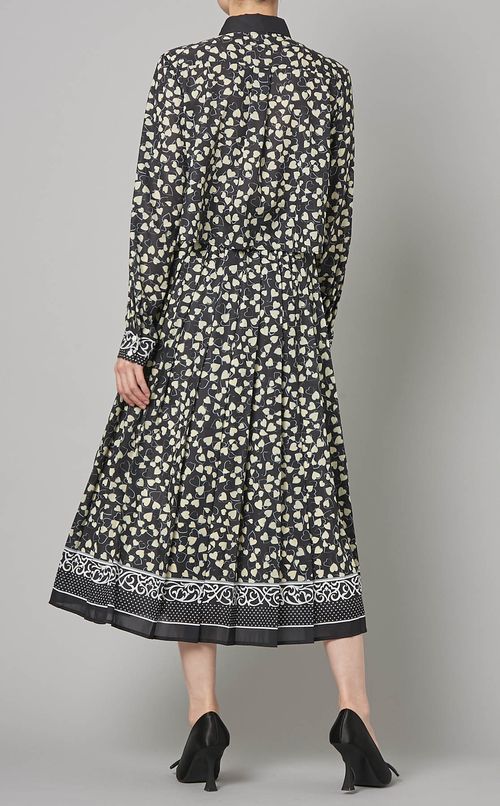 ハーフスカーフクロップドシャツ