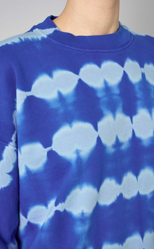 コットンタイダイスウェットプルオーバー