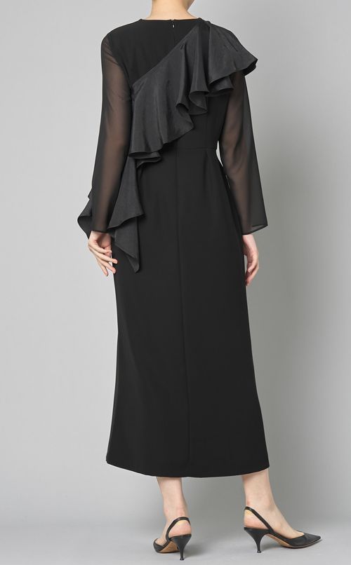 セットショール切替ワンピース