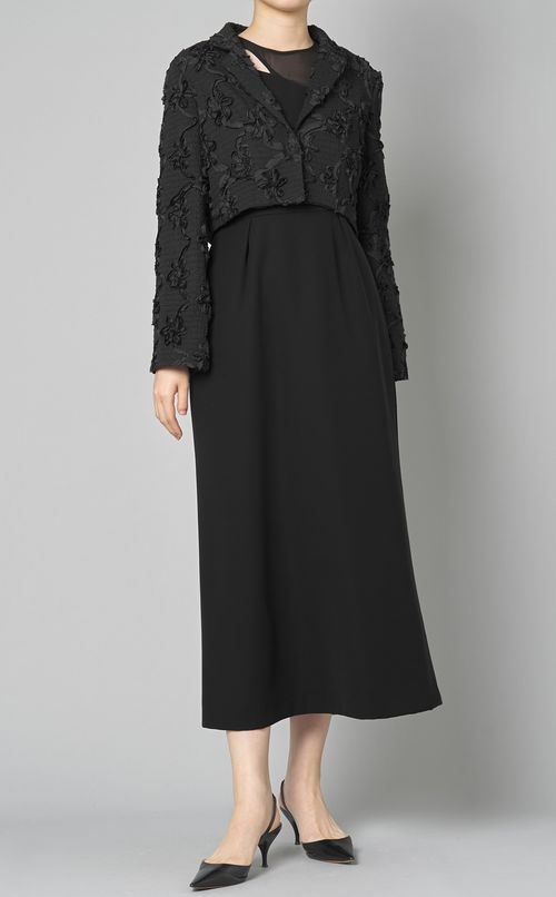 セットショール切替ワンピース