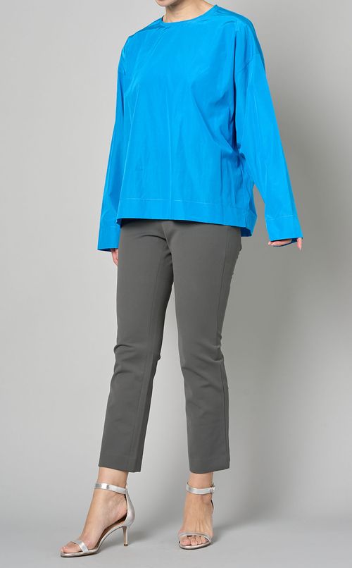 ハイウェストクロップドパンツ