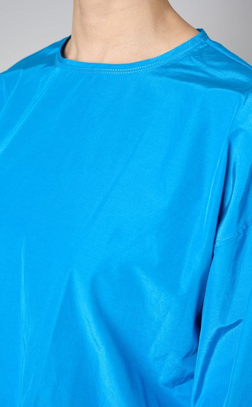 ワイドスリーブプルオーバーブラウス