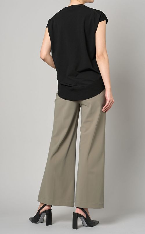 フレンチスリーブニットプルオーバー