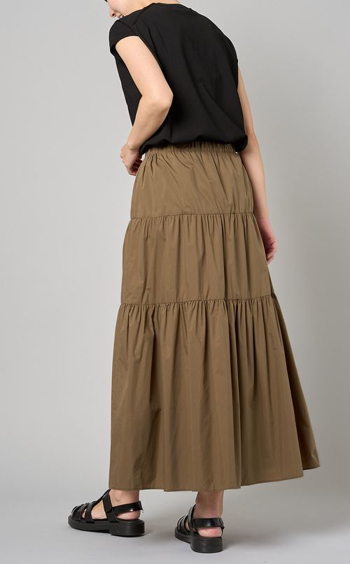 ティアードマキシスカート