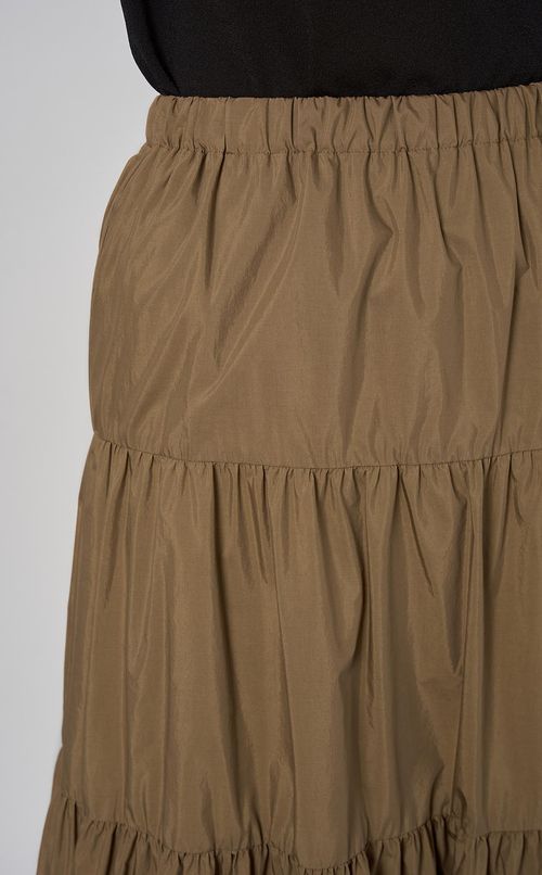 ティアードマキシスカート