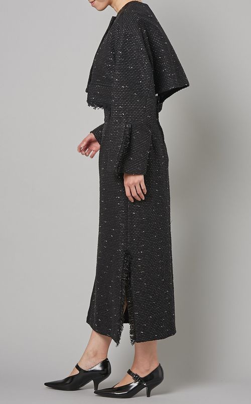 ツイードクロップドジャケット