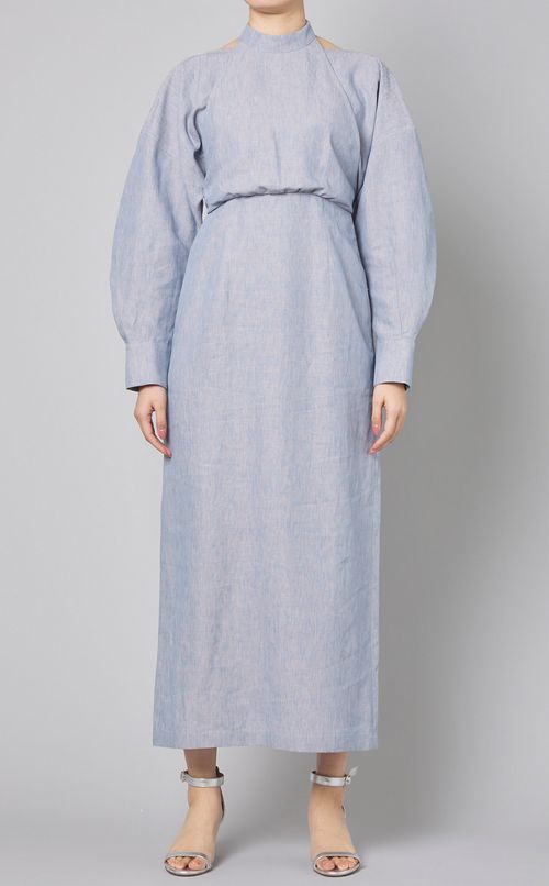 ホルターレイヤードワンピース