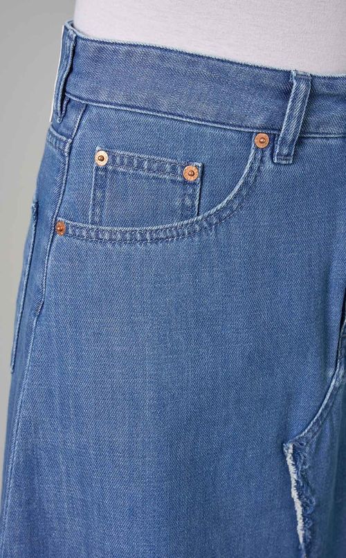 ライトデニムスカート