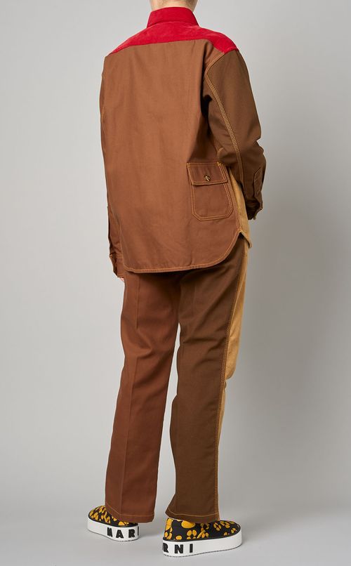 マルチカラーフロントポケットシャツ