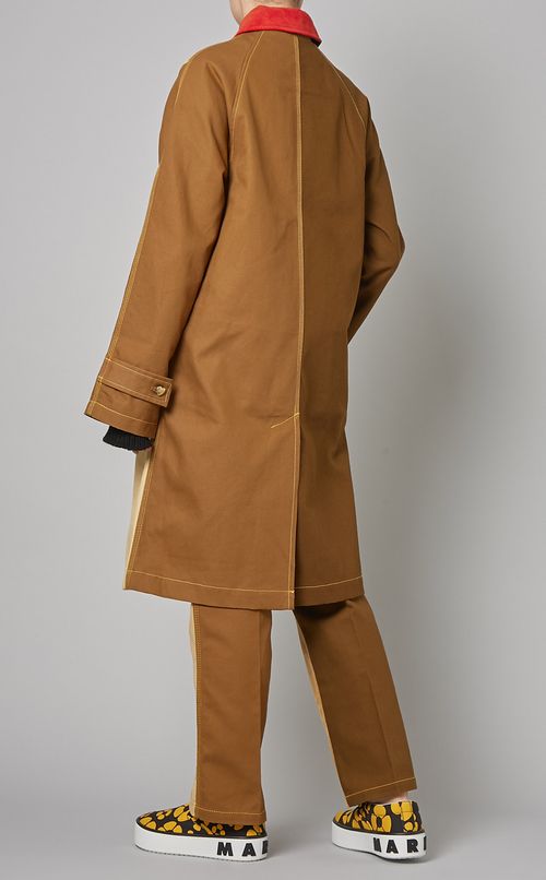 マルチカラー切替シングルショートコート