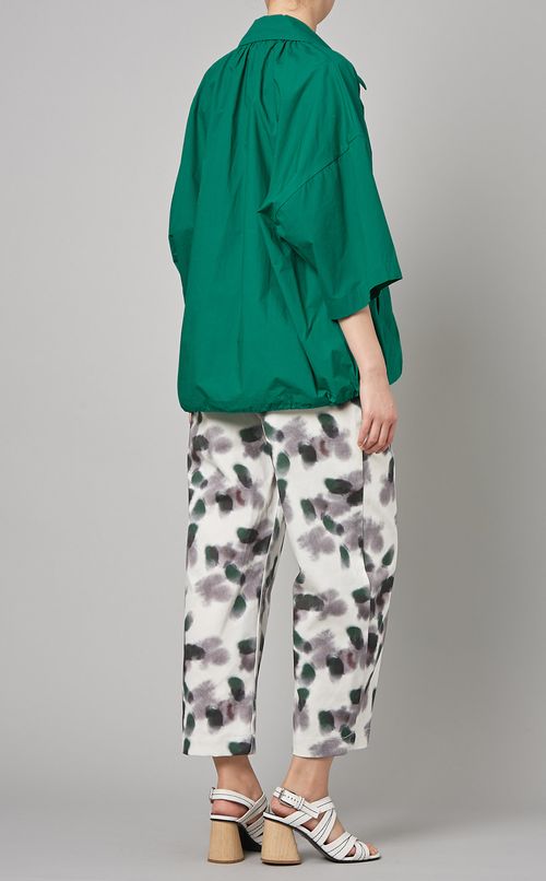 ドローストリングスキッパーシャツ