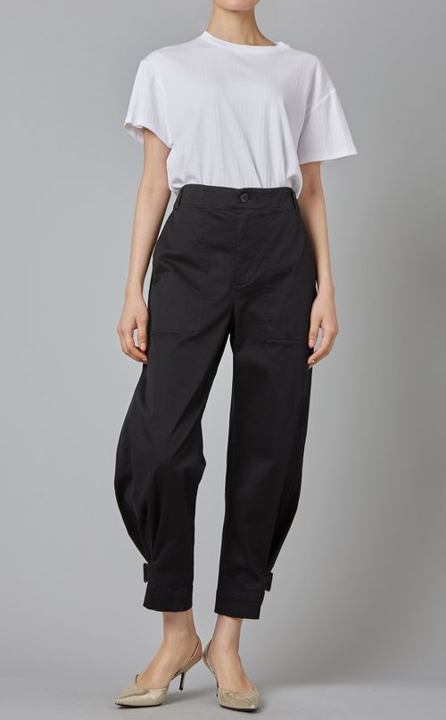 ツイルテーパードパンツ