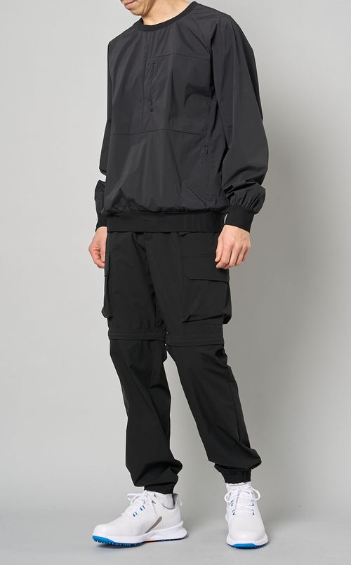 【手洗い可】ナイロンストレッチタフタプルオーバー