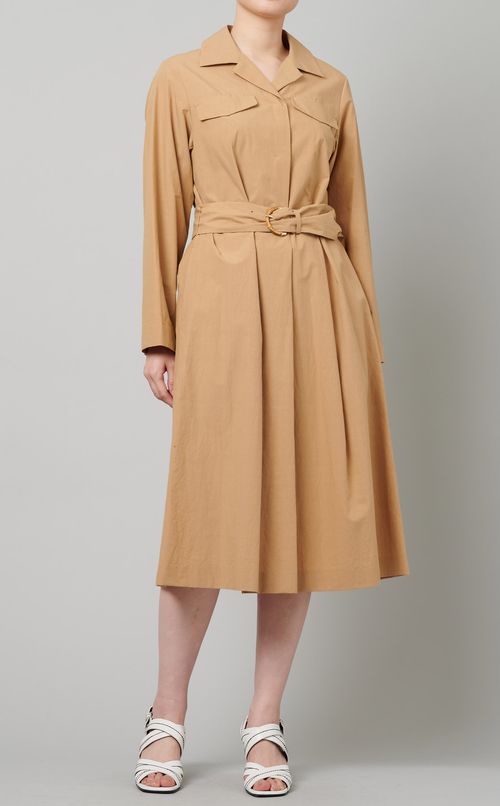 ベルト付タイプライターワンピース