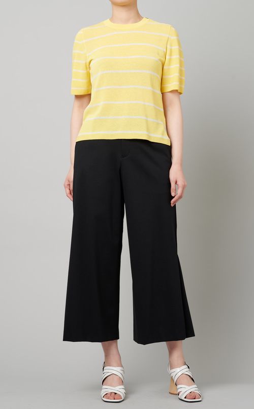 ボーダーニットプルオーバー