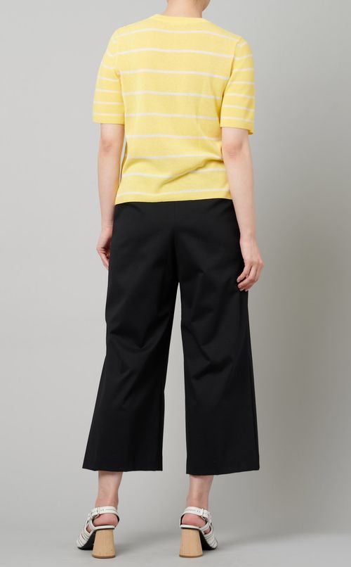 ボーダーニットプルオーバー