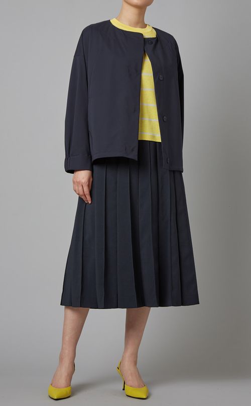 ボーダーニットプルオーバー