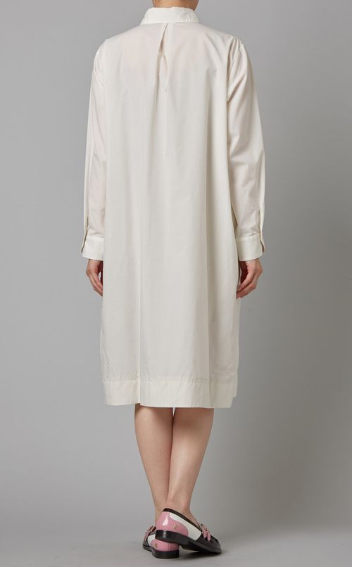 スリットシャツワンピース