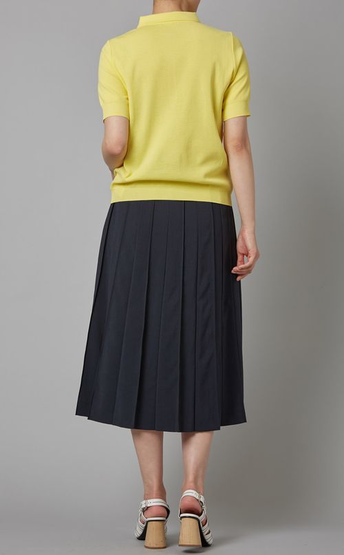 コットンピケポロシャツ