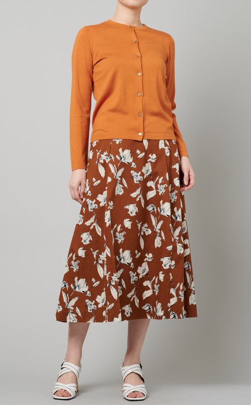 シルクコットンカーディガン