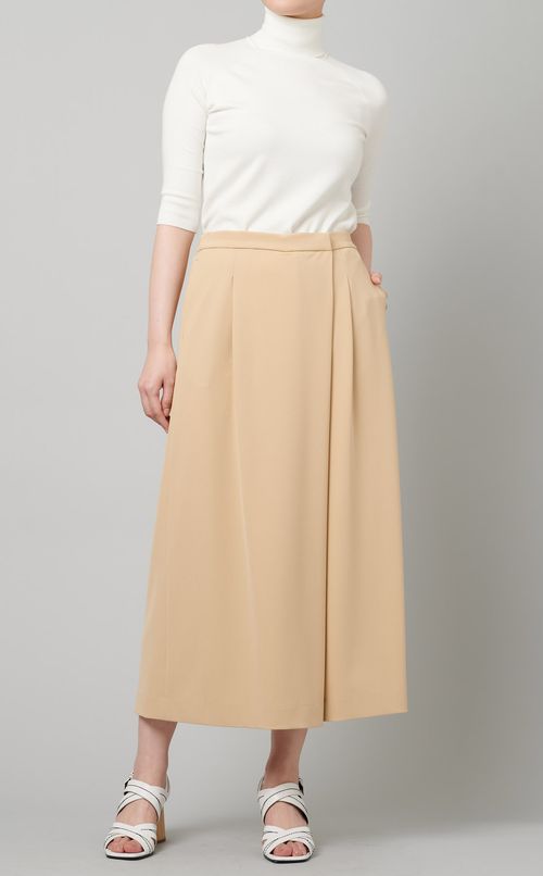 ストレッチイージーワイドパンツ