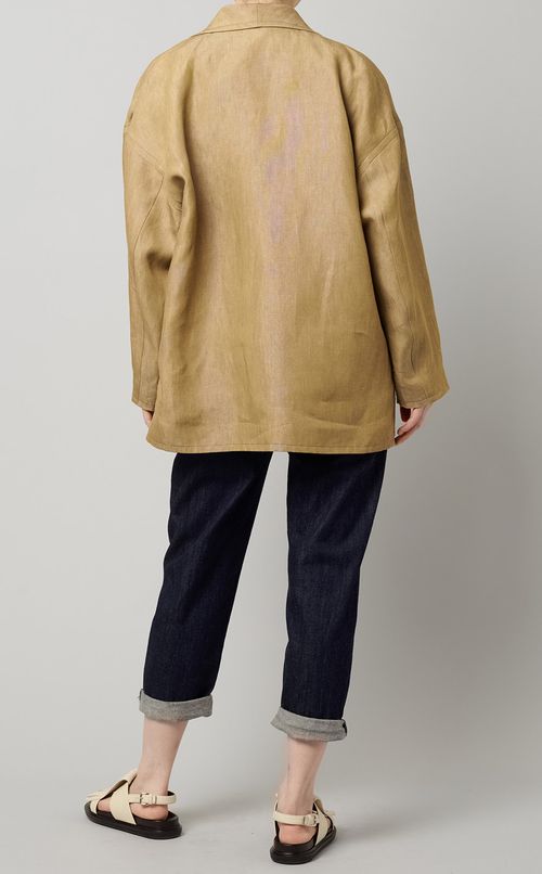 ビッグカラーショートコート