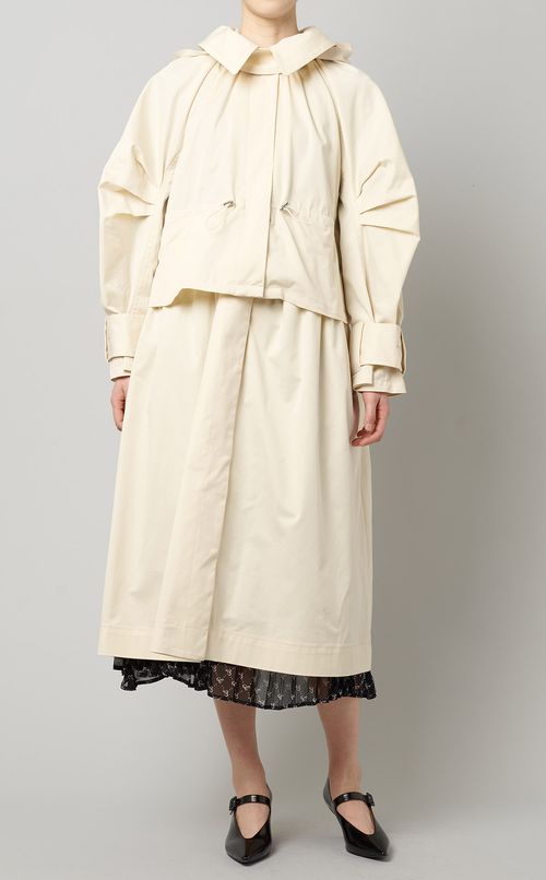 フード付2wayコート