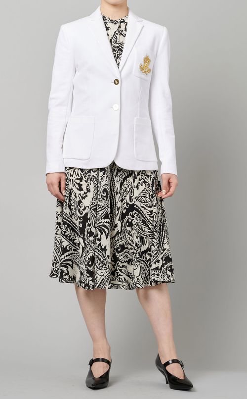 ペイズリープリントワンピース